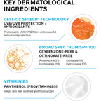 Anthelios Melt-In Milk Sunscreen Spf 100, Sunscreen For Body & Face, Broad Spectrum Spf + Antioxidants, Oil Free