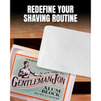 Gentleman Jon 3.7 Ounce Alum Block in Plastic Case - Upgrade Your Shave - Soothing Aftershave Solution for Shaving Razor Burn Relief - Travel Friendly Durable Plastic Case Included, Aftershave for Men