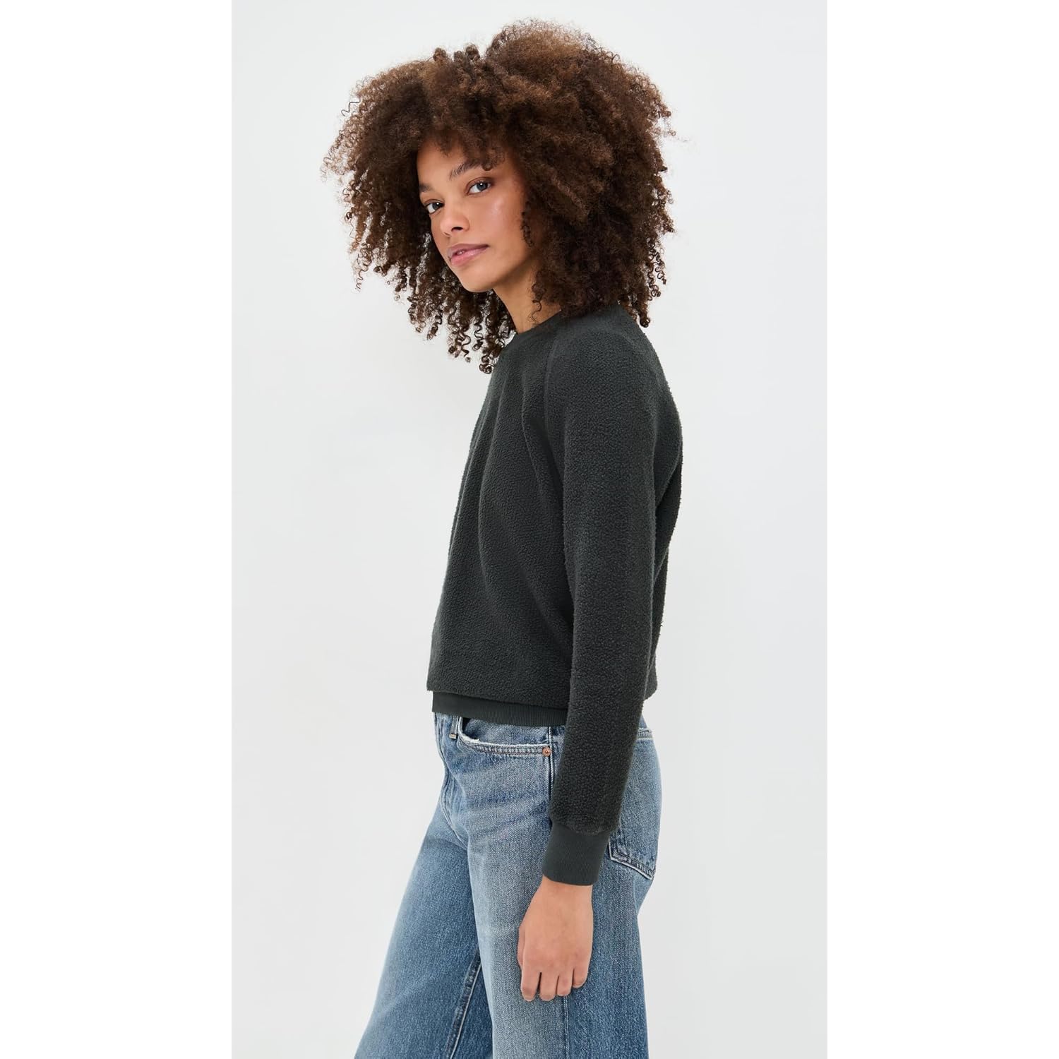 Women's The Ziggy Inside Out Fleece Crew