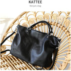 Kattee Women'S Soft Leather Tote Bag, Top Satchel Purses And Handbags