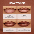 Laka Lip Liner, Pink Lip Liner, Rich Cream Glide Texture, Semi-Matte Finish for Shaping Lips, Smooth Application, K-Beauty, Korean Makeup, 0.02oz, #02 Suede Pink