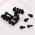 20 Pcs Vesa Screws, Vesa Compatible M4X10Mm Tv/Monitor Wall Mount Screws For 75X75Mm And 100X100Mm Brackets. Phillips Head M4 X 10Mm Black With Washers