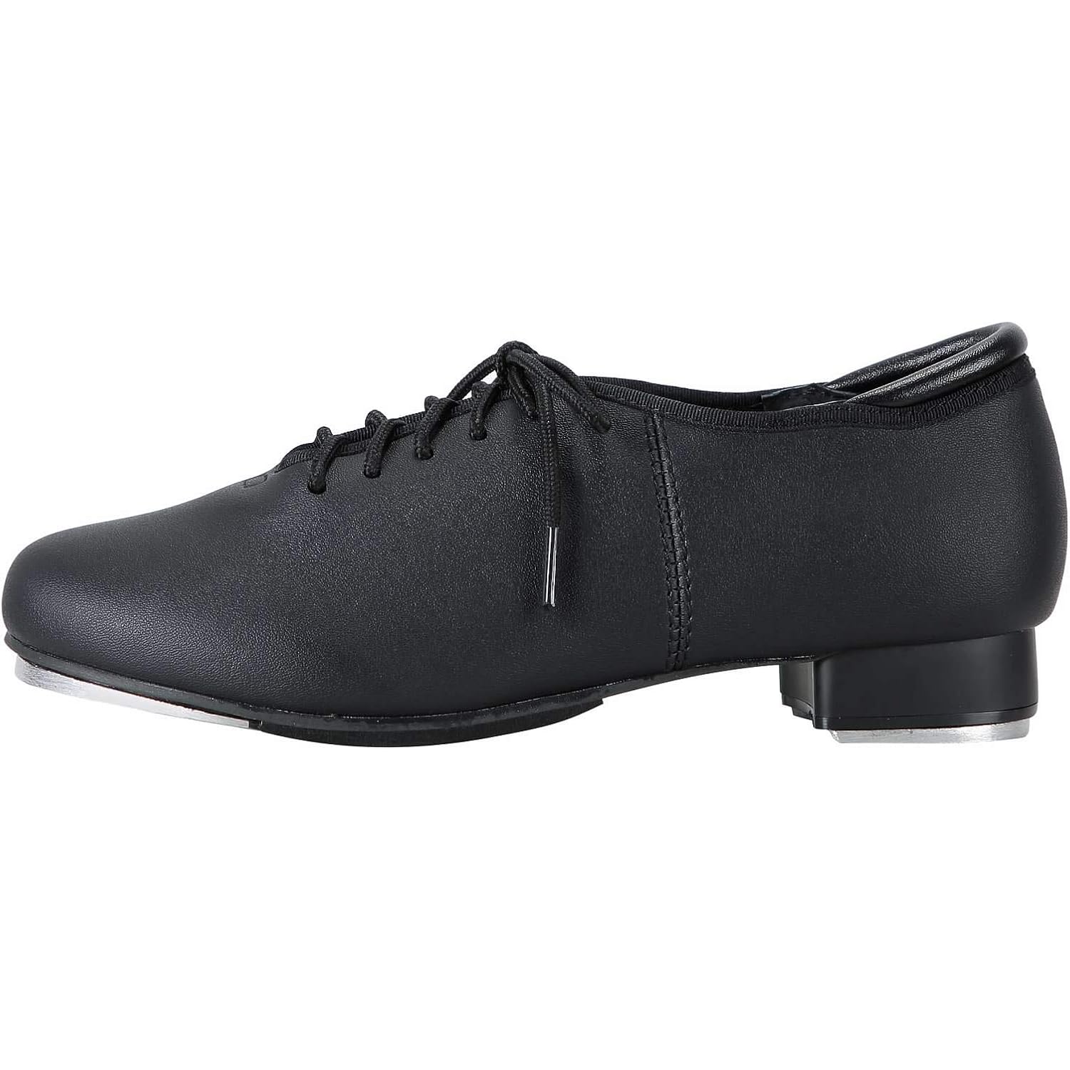 Linodes Pu Leather Lace Up Tap Shoe Dance Shoes For Women And Men'S Dance Shoes