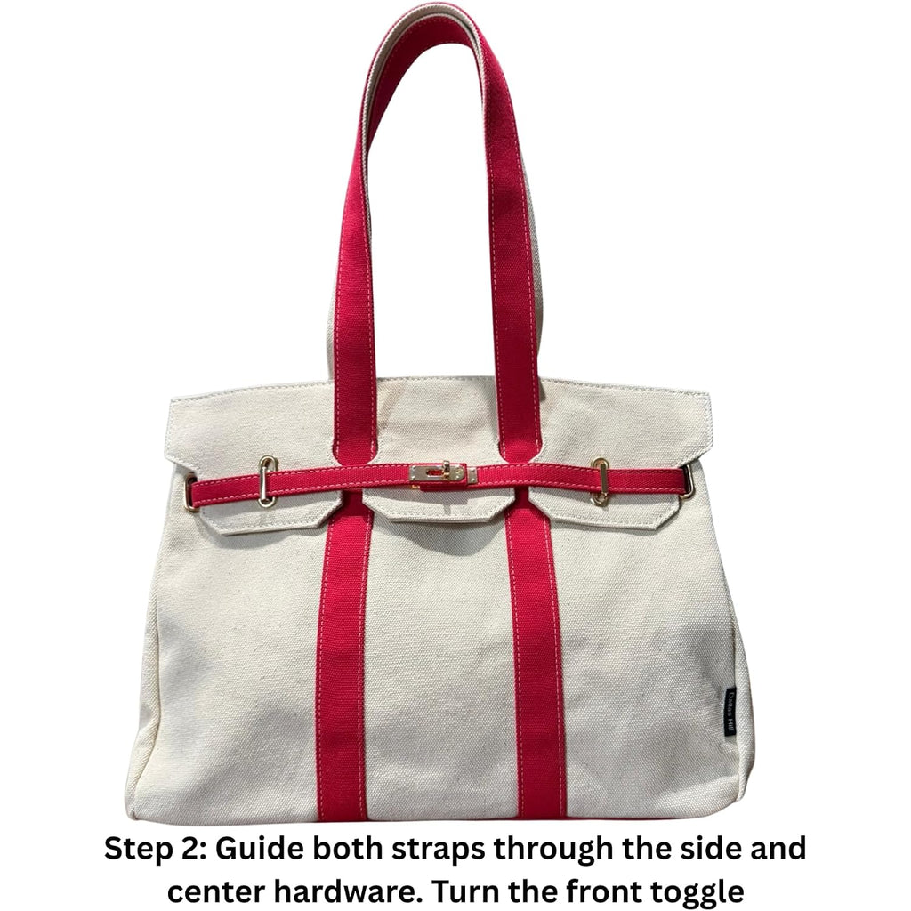 Dallas Hill Coastal Canvas Tote Bag For Women