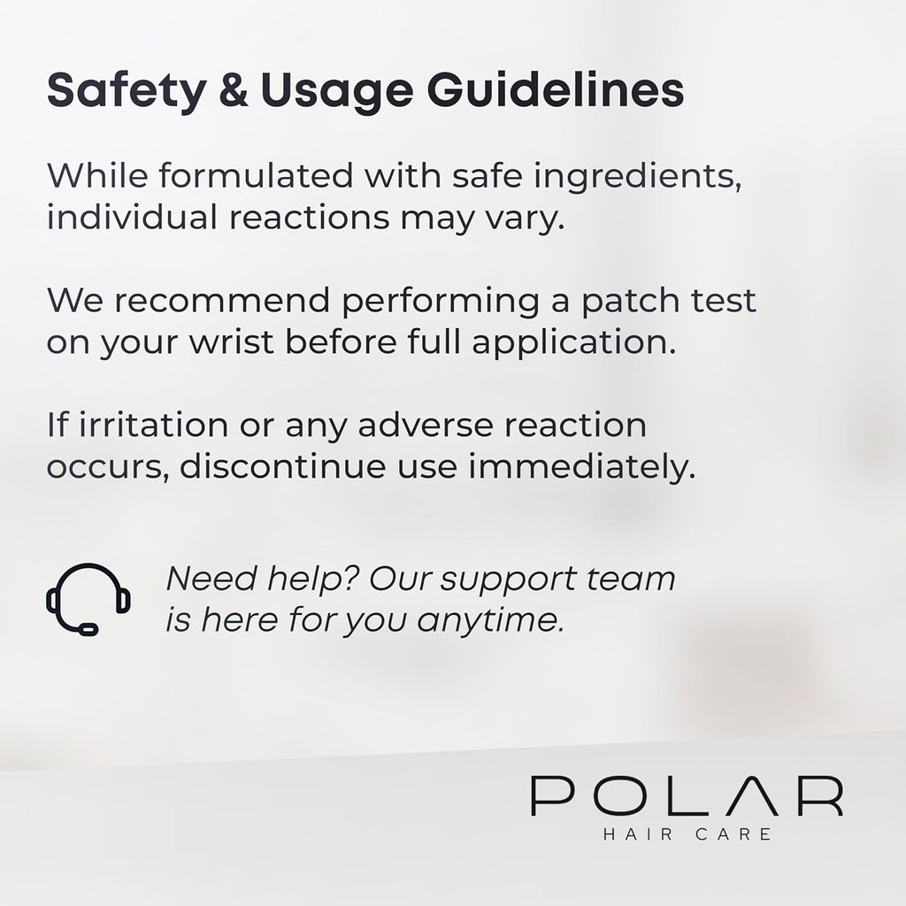 Polar Hair CARE Polar Haircare - Hair Dye Shampoo for Gray Hair for Women & Men (Jet Black) Natural Hair Dye Kit - Semi Permanent Hair Dye Shampoo - Vegan Hair Dye USA 6.76 Fl Oz