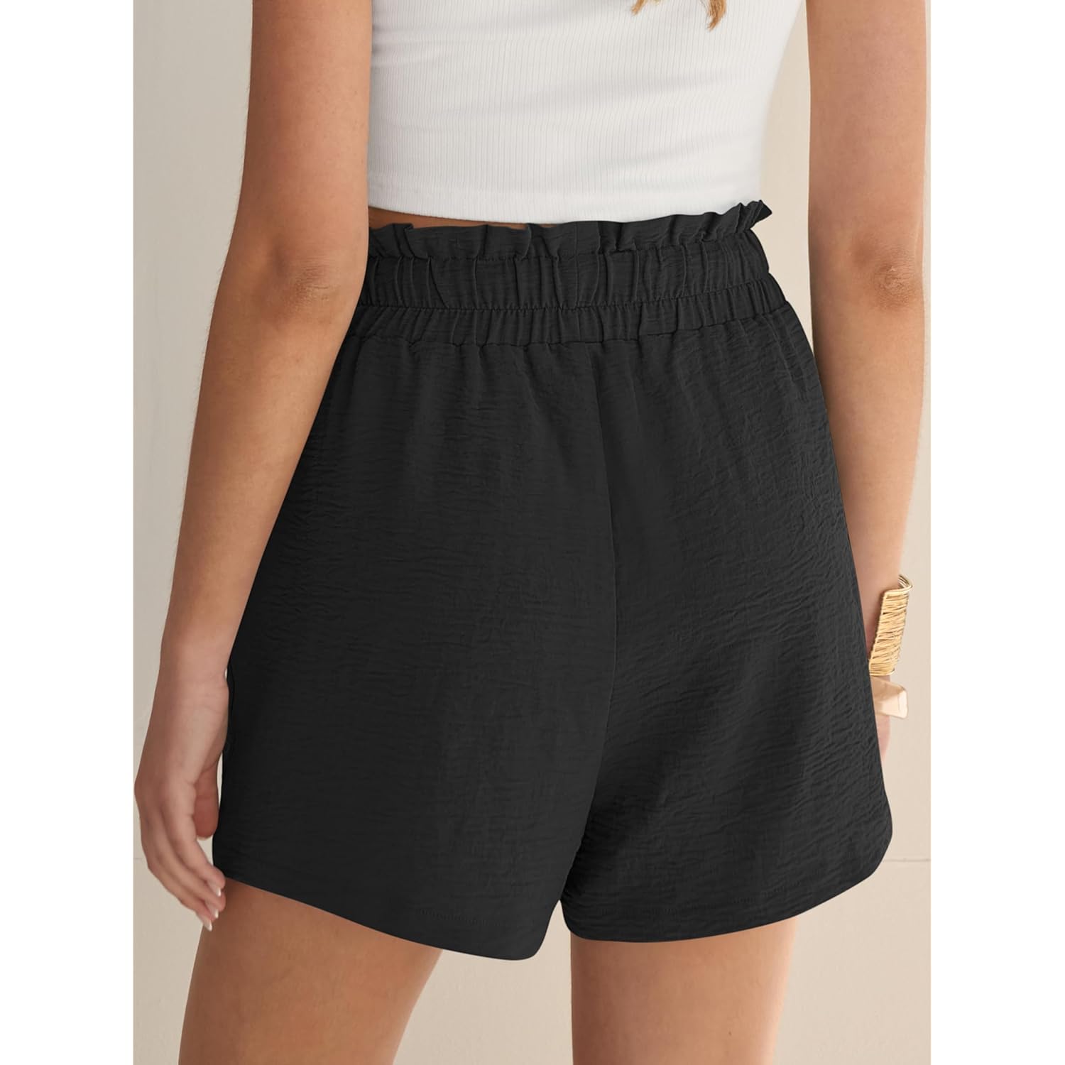 Shorts for Women Summer Casual High Waisted Wide Leg Drawstring Lounge Shorts Comfy 2026 Beach Vacation Clothes