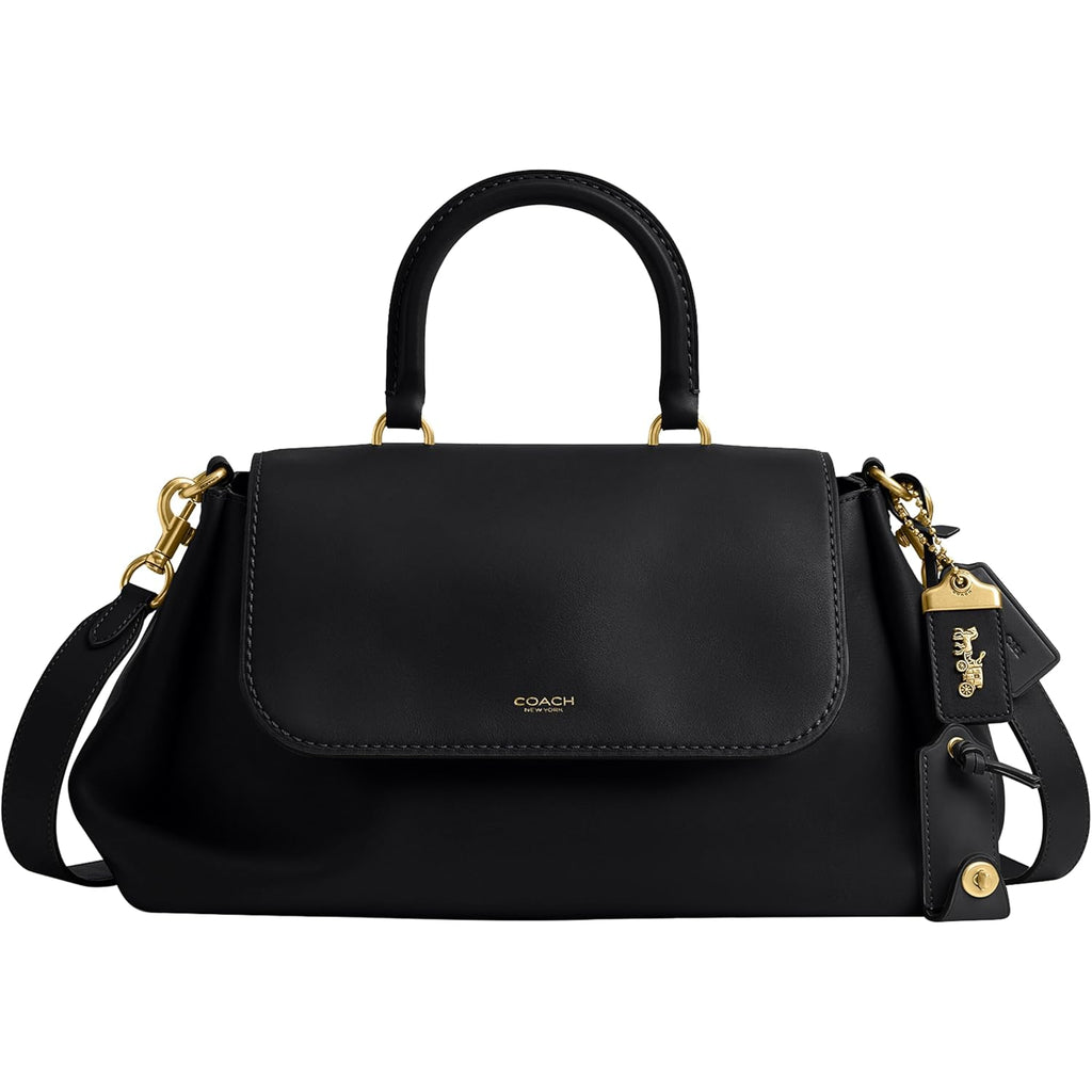 COACH womens Slouchy Rogue Top Handle Bag