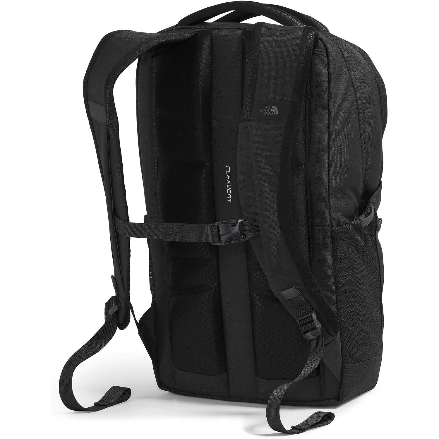 The North Face Jester Everyday Laptop Backpack - Commuter Daypack, Water Repellent, Laptop Sleeve, Tnf Black-Npf, One Size | 28L Recycled Polyester With Dwr Finish, Padded 16 In Sleeve, Chiropractor-Endorsed Flexvent Suspension, Bottle Pockets