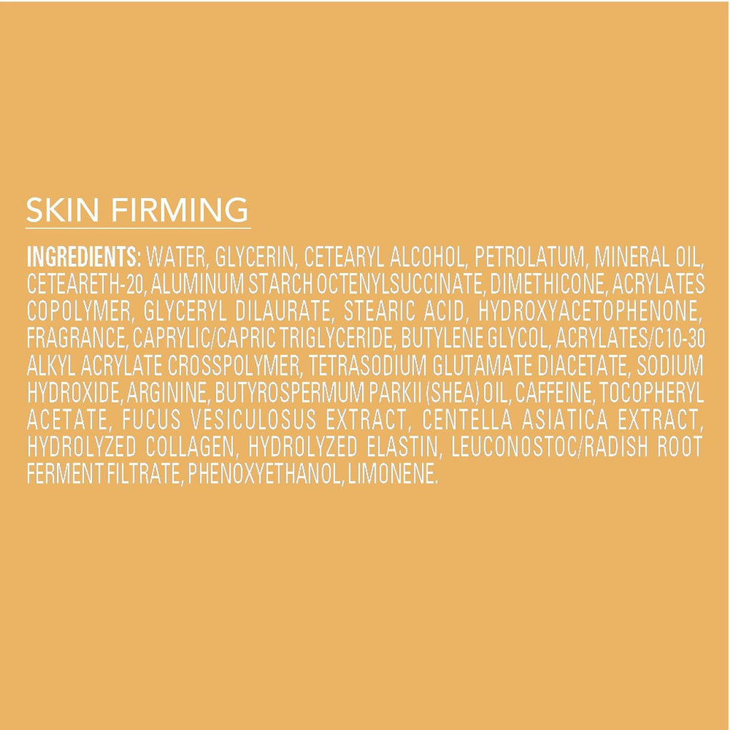 Jergens Skin Firming Lotion For Dry To Extra Dry Skin, Body Lotion With Collagen And Elastin Moisturizer, Tightening Cream For Body, Smoothes And Tones, Dermatologist Tested, 16.8 Oz
