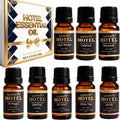 Hotel Diffuser Oil Discovery Kit - Buyers’ Best Picks - 10 Mlx8, Hotel Fragrance Oil Gift Set - For Waterless Essential Oil Diffuser Inspired By Iconic 5-Star Hotels