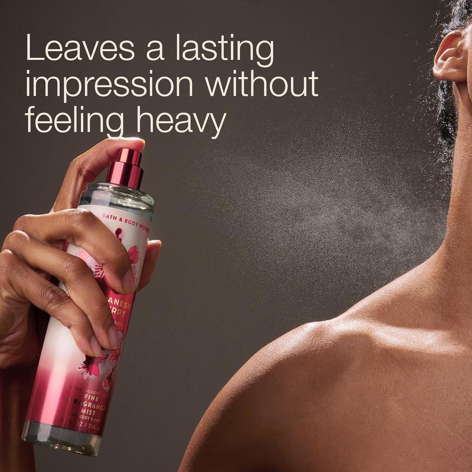 Bath & Body Works Japanese Cherry Blossom Fine Fragrance Mist, Body Spray & Perfume for Women, Long-Lasting Personal Fragrance, Iconic Floral Scent, 8 fl oz - 2 Pack