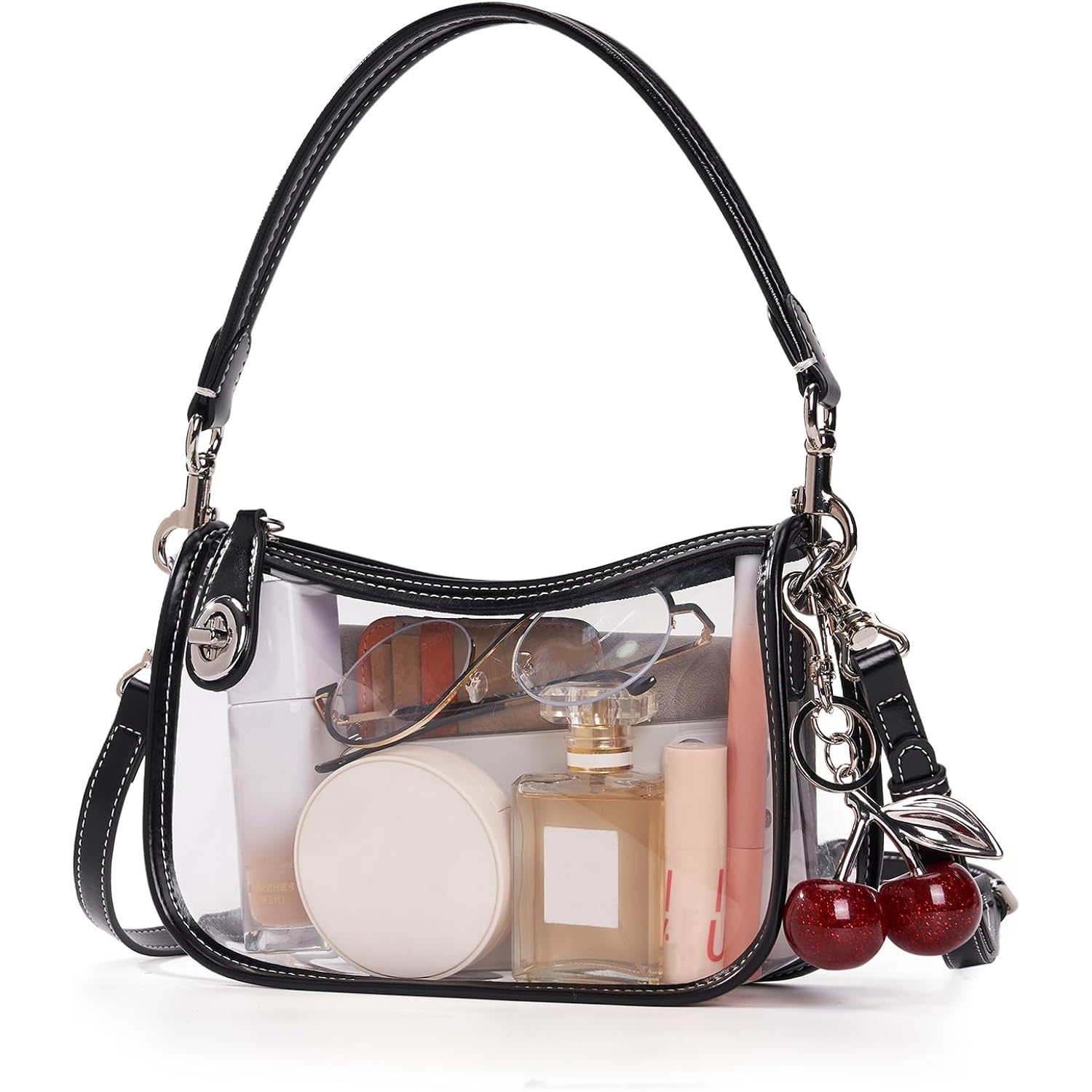Clear Bag For Stadium Events Clear Purse For Women Stadium Swinger Bag For Events, Concert, Work | Clear
