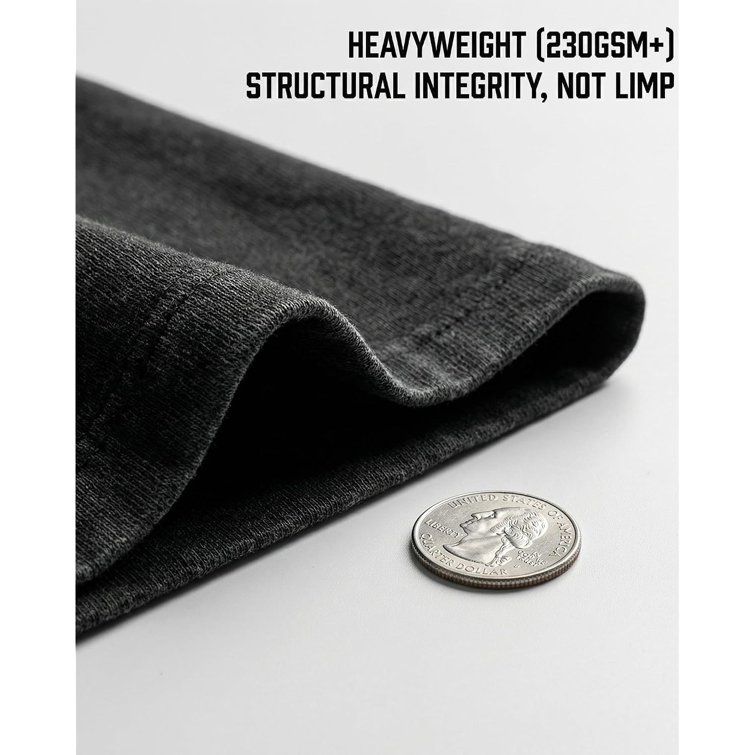 Men'S Oversized T-Shirts Heavyweight Cotton, Unisex Vintage Acid Wash Drop Shoulder Baggy Fit Tee Tops
