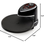 Presto 03430 Pizzazz Plus Rotating Oven, Black
