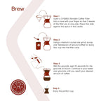 Chemex Pour-Over Glass Coffeemaker - Classic Series - 8-Cup - Exclusive Packaging