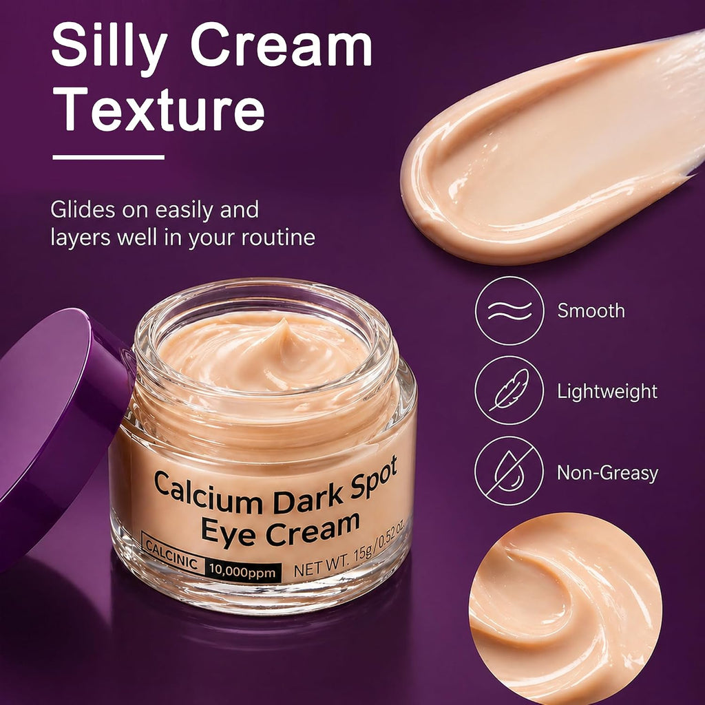Calcium Dark Spot Eye Cream 2 Pack | Anti-Aging Eye Cream For Dark Circles, Sagging And Elasticity
