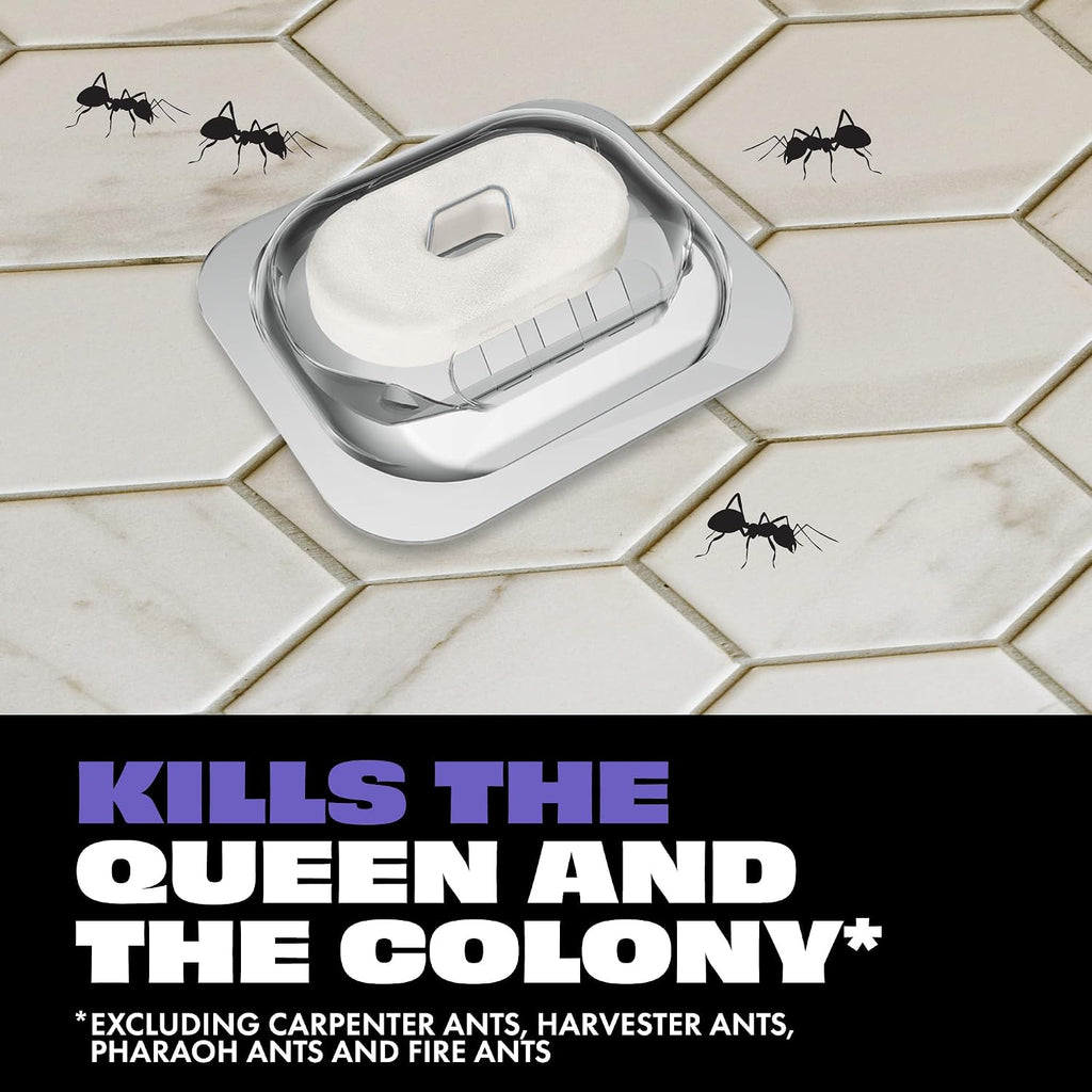 Stem Liquid Ant Baits, Kills The Queen And Colony, For Indoor Use, 8 Spill Proof Bait Stations