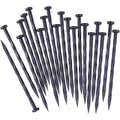 50Pcs Landscape Anchoring Spikes, 8 Inch Spiral Plastic Landscape Spikes For Garden Lawn Yard, Paver, Weed Barrier, Artificial Turf