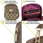 Travelon Anti-Theft Tailored Crossbody Phone Pouch