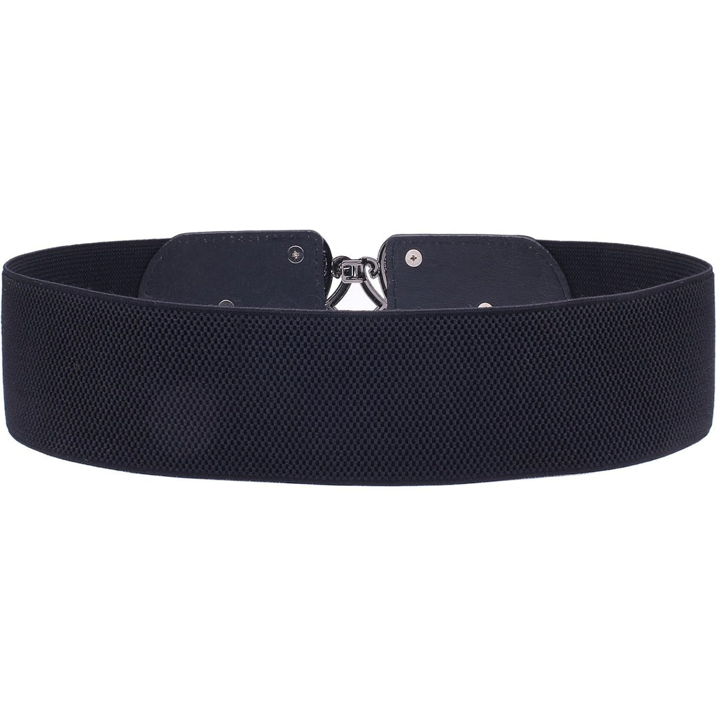 Womens Vintage Wide Elastic Stretch Waist Belt Retro Cinch Belt