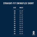 Izod Men'S Golf 9.5" Swingflex Stretch Straight Fit Short