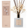 Reed Diffuser Set, Clean Linen 6.7 Fl Oz Scented Diffuser With Sticks Home Fragrance Reed Diffuser For Bathroom Shelf Decor