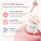 Medicube Pdrn Pink Peptide Serum With Salmon Dna | Pink Glow Serum With Peptides & Niacinamide For Hydration & Firm-Looking Skin | Uneven Tone Care | Korean Skincare, 1.01 Fl. Oz