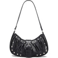 Y2K Purse Small Shoulder Bags For Women With Rivets Punk Style Goth Grunge Emo Handbag