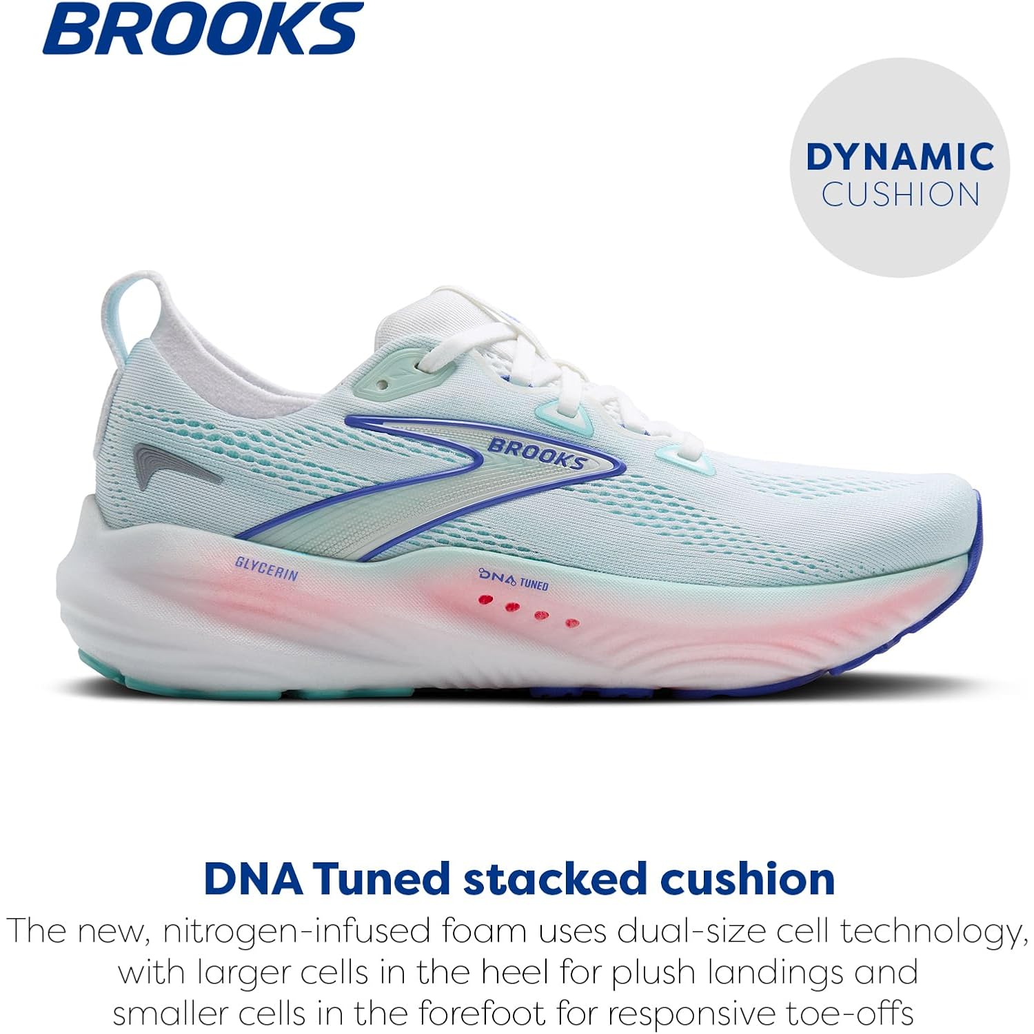 Brooks Women’S Glycerin 22 Neutral Running Shoe