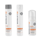 Bosleymd Bosrevive Color-Safe Hair Care Kit For Thinning Hair, Starter Size (30 Days) – Shampoo, Conditioner & Thickening Treatment With Biotin, Panthenol & Botanical Extracts
