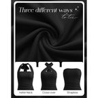 Merokeety Women'S Wedding Guest Dress Summer Sleeveless Halter Backless Slit Ruched Beach Cocktail Formal Maxi Dresses