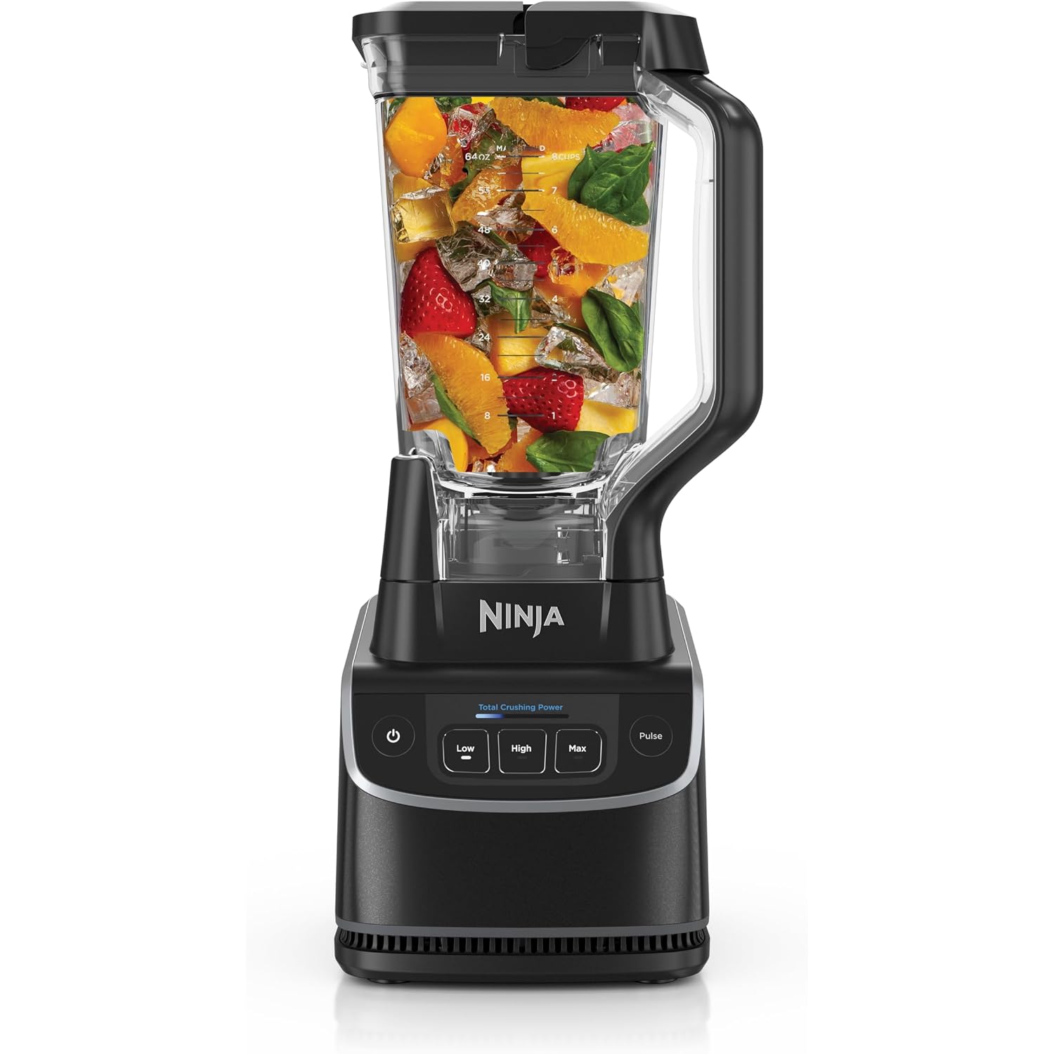 Ninja Ultracrush Professional Blender | 1000W Power, Xl 72-Oz.* Pitcher | Total Crushing Technology | 3 Manual Speeds For Smoothies, Sauces & More | Full-Size Countertop | Black | Bp201 (2026)
