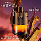 Azzaro The Most Wanted Parfum - Intense Mens Cologne Set ($205 Value) - 3-Piece Set with Full Size + Travel Size Fragrances, Hair & Body Wash - Lasting Wear