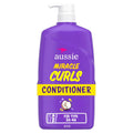Aussie Miracle Curls Conditioner With Coconut Oil, Paraben Free, 26.2 Oz