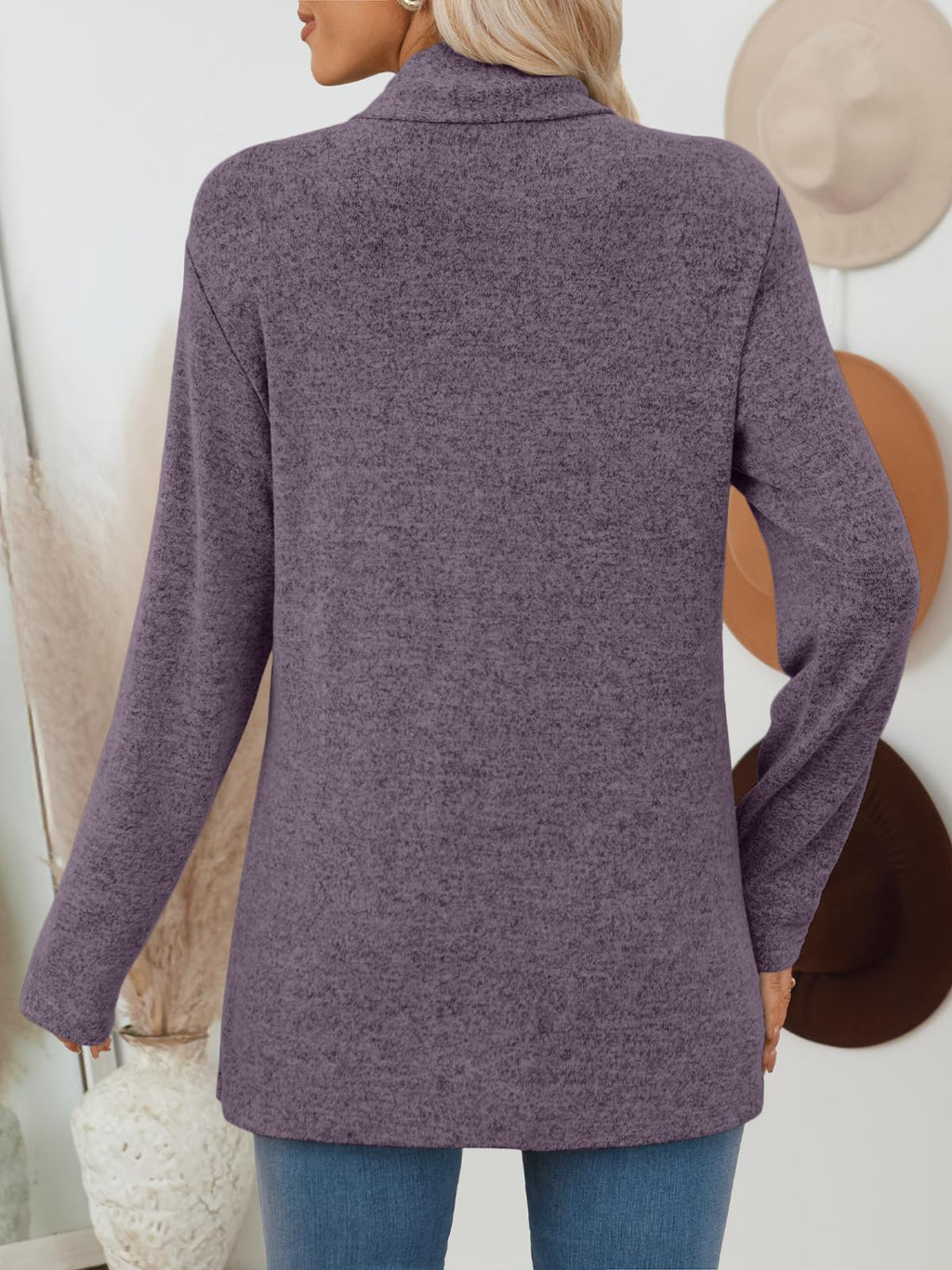 LILLUSORY Cardigan for Women Lightweight Cardigans Fall Fashion Outfits | Open Front Long Cardigan with Pockets, Business Casual Travel Outfits