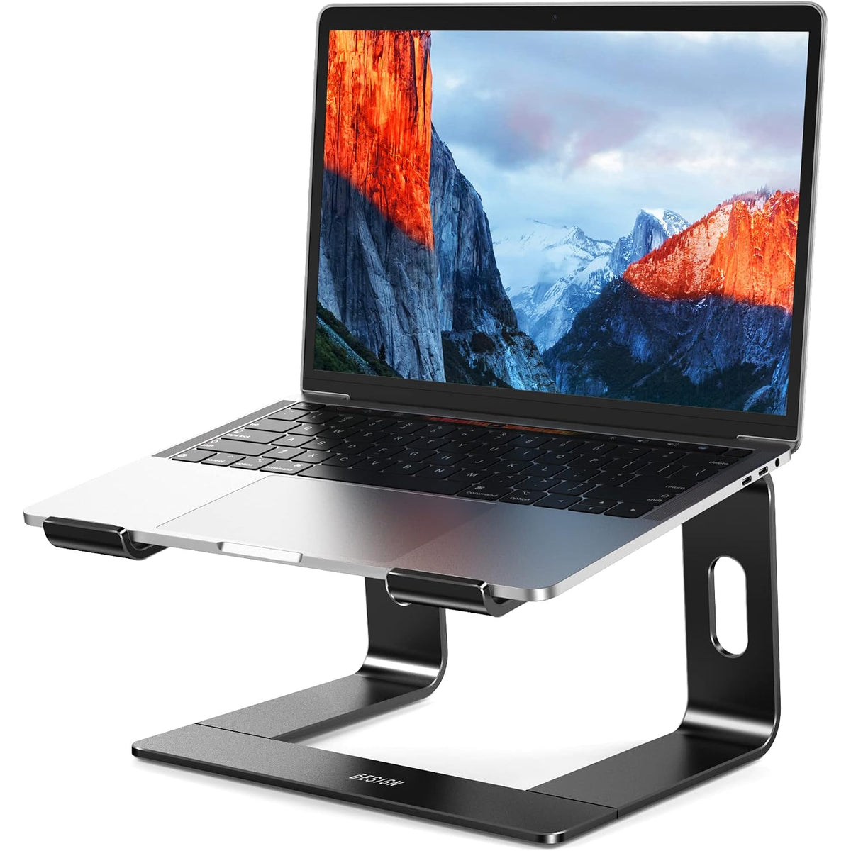 BESIGN LS03 Aluminum Laptop Stand, Ergonomic Detachable Computer Stand, Notebook Riser, Laptop Mount Compatible with Air, Pro, Dell, HP, Lenovo More 10-15.6" Laptops