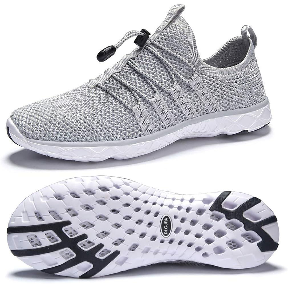 Dlgjpa Men'S Lightweight Quick Drying Aqua Water Shoes Athletic Sport Walking Shoes