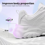 Women'S Road Running Shoes Non Slip Ladies Walking Fashion Athletic Chunky Sneakers Work Gym Comfort Lightweight Mesh Soft Sole