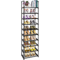 Sturdy Metal Organizer For Narrow Closets, Shoe Shelf Stand