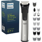 Philips Multigroom 7000 Series 21 Piece Beard Trimmer for Men, Hair & Body Grooming Kit, Precision Trimming Comb with Self-Sharpening Steel Blades, All-in-one Trimmer, Water Resistant