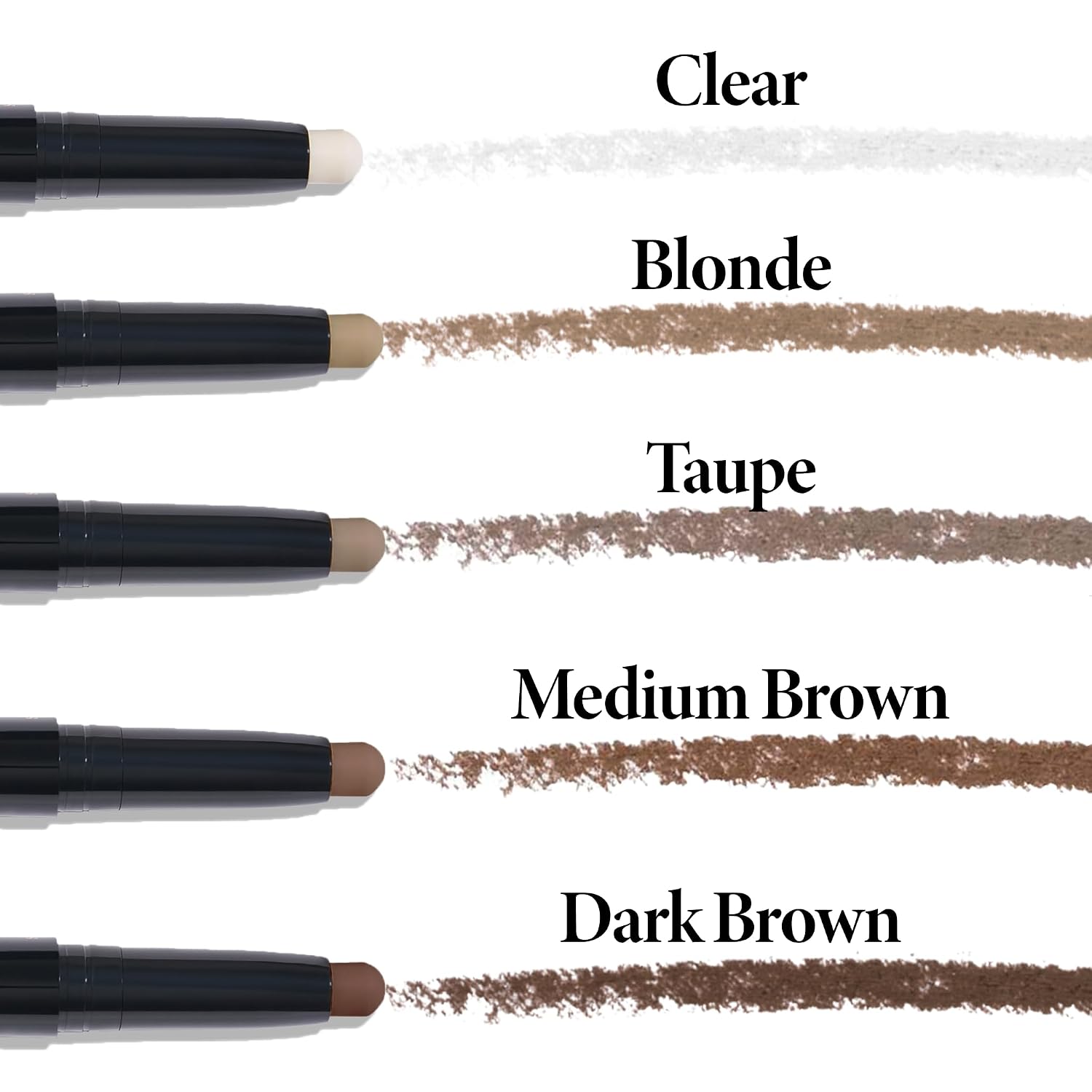 Laura Geller New York Define-N-Tame Brow Lifting Stick - Laminated Full Brows - Wax - Dark Brown