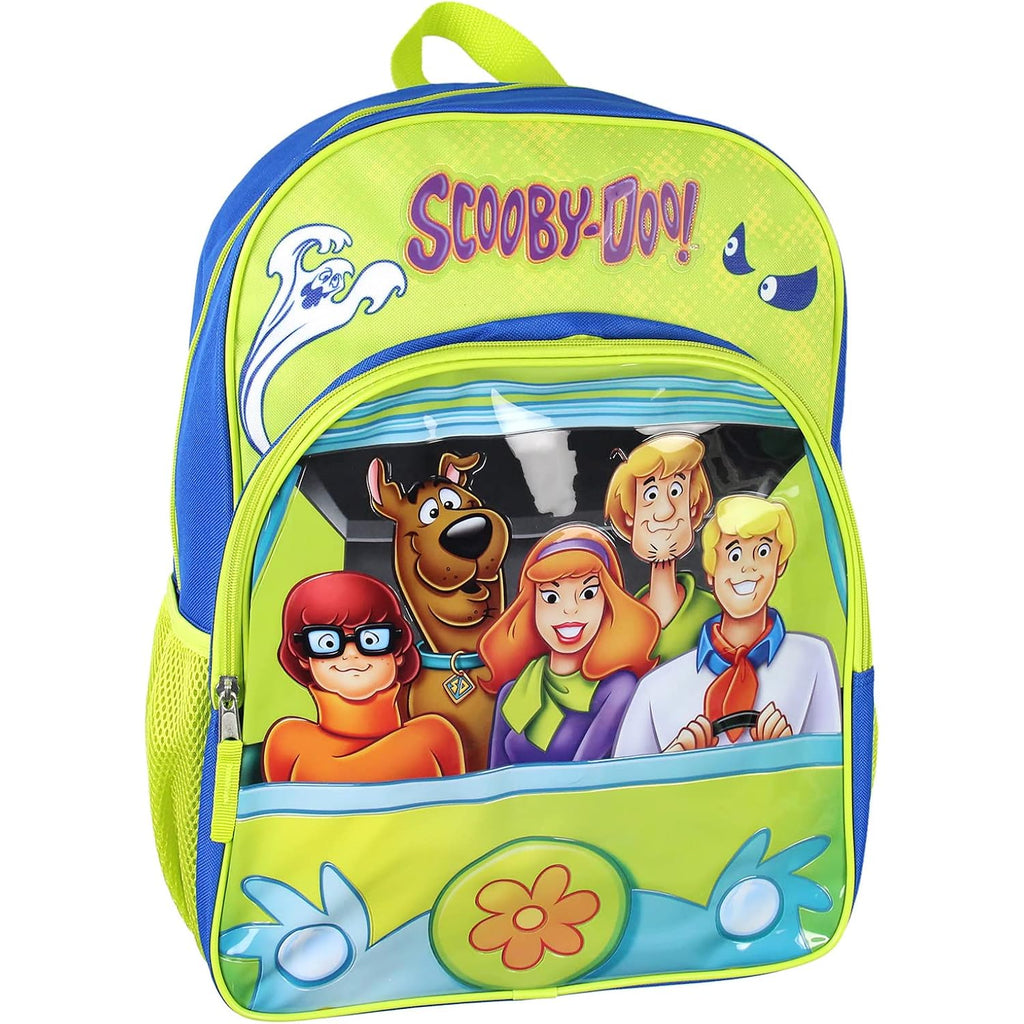 Bioworld Scooby Doo The Mystery Machine Design 16" Backpack Tote Bag