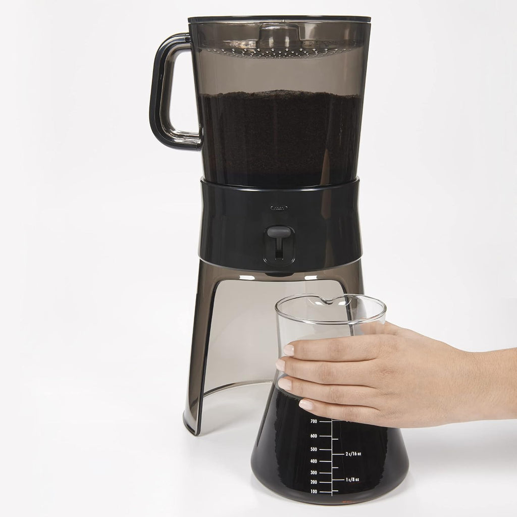 Oxo Good Grips Cold Brew Coffee Maker 32 Oz, Iced Coffee Maker With Carafe, Brews Cold Brew Concentrate