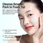 Anua Pdrn Hyaluronic Acid Moisturizing Cleansing Foam, Daily Gentle Face Wash For Dry Skin, Salmon Dna Hydrating & Soft Facial Cleanser, Barrier Repair & Glow Glass Skin, Korean Skincare, 5.07 Fl Oz.