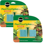 Miracle-Gro Indoor Plant Food Spikes, 48 Spikes (2-Pack) | Continuous Feeding For All Flowering And Foliage Houseplants, Npk 6-12-6