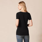Amazon Essentials Women'S Regular-Fit Short-Sleeve V-Neck T-Shirt, Multipacks