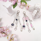 cioatu Y2K Aesthetic Keychains for Women Cute Flowers Star Cake Jellyfish Keychins Charms Kawaii Bag Purse Decor