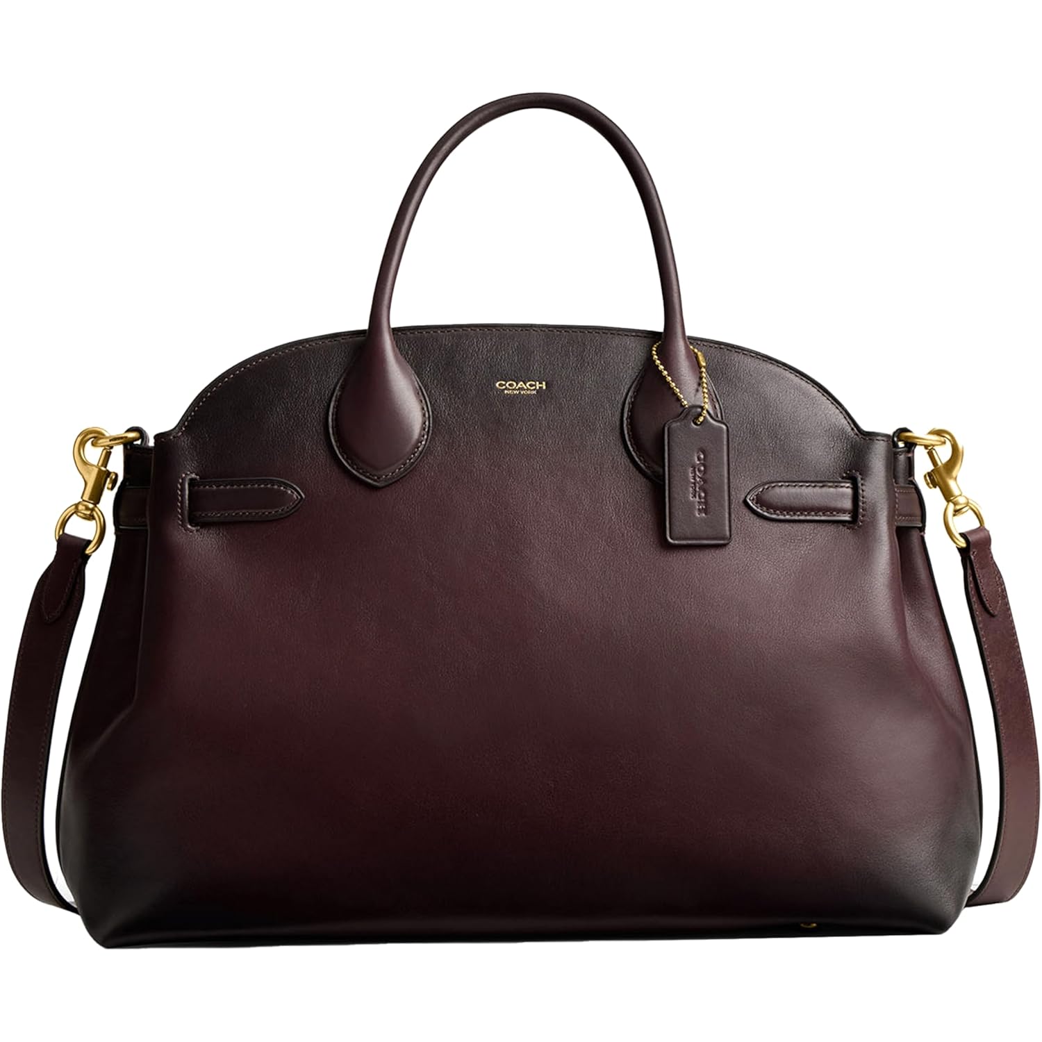 Coach Women's Suede Soft Empire Carryall 40 Tote