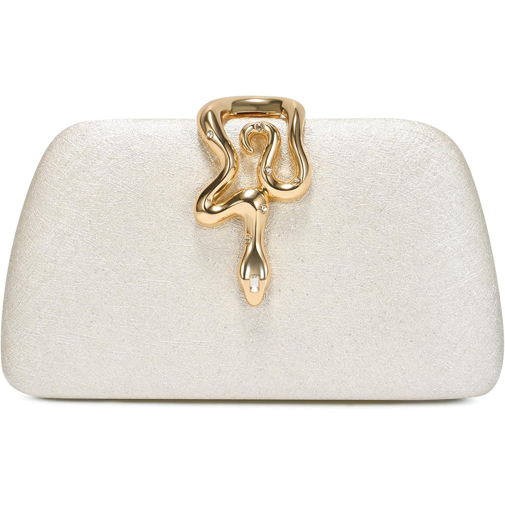 Clutch Purses For Women, Formal Evening Handbags, White Clutch For Wedding