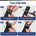Unggjkb Tactical Men'S Nylon Belts,5 Pack Mens Belts Casual，Military Canvas Outdoor Metal-Free Belts